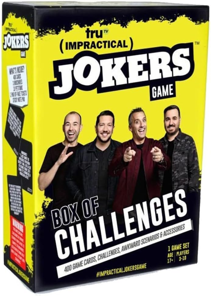 Tru TV Impractical Jokers Game - Box of Challenges