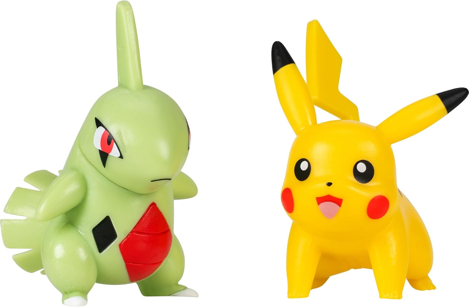 Pokemon Battle Disc Showdown Game with Pikachu & Larvitar