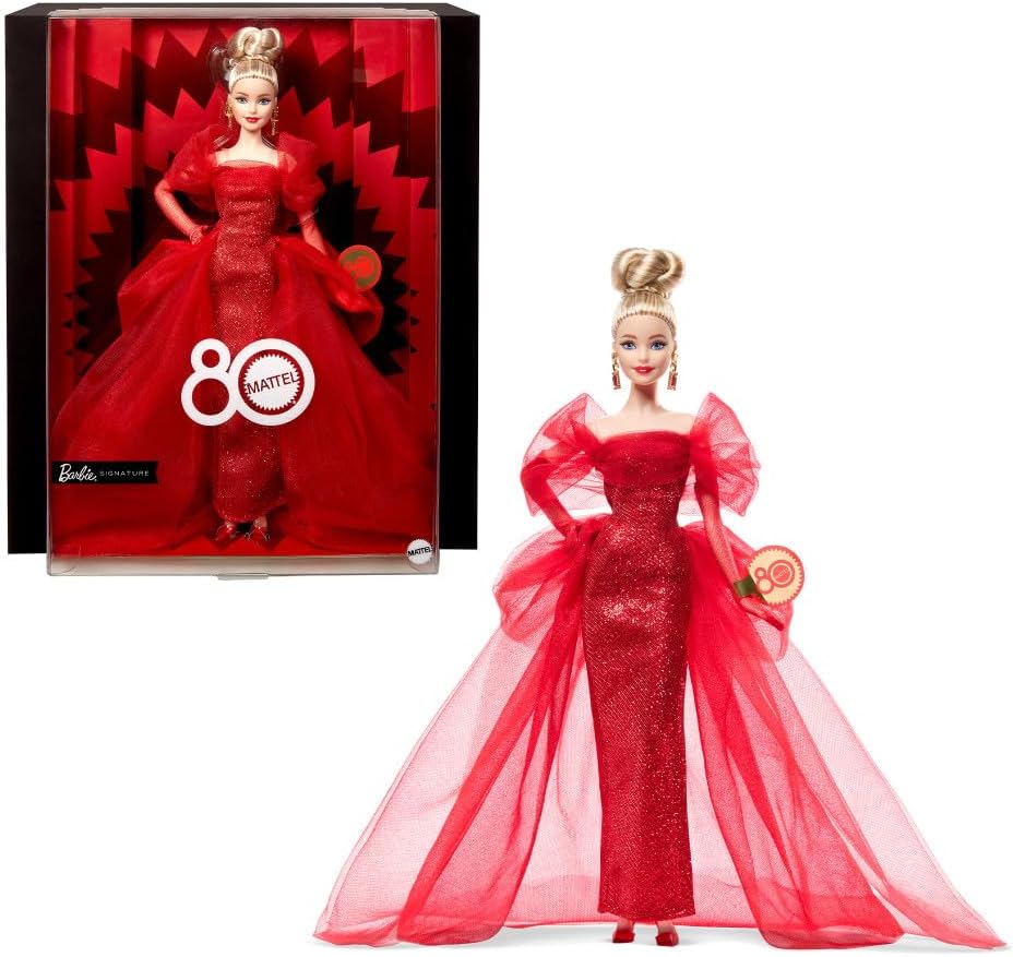 Barbie Signature Collectible Doll For Mattel 80th Anniversary
