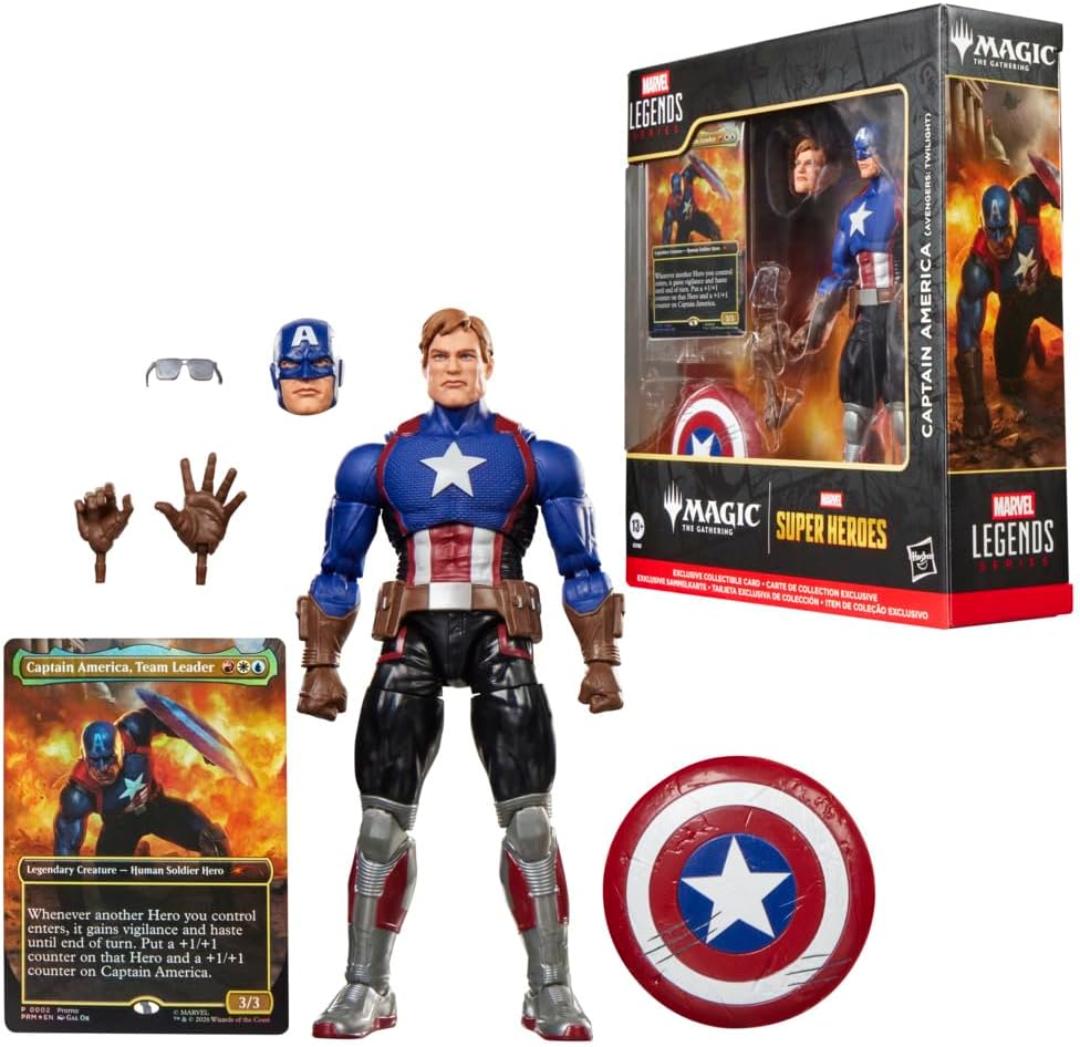 Marvel Legends x Magic the Gathering Captain America