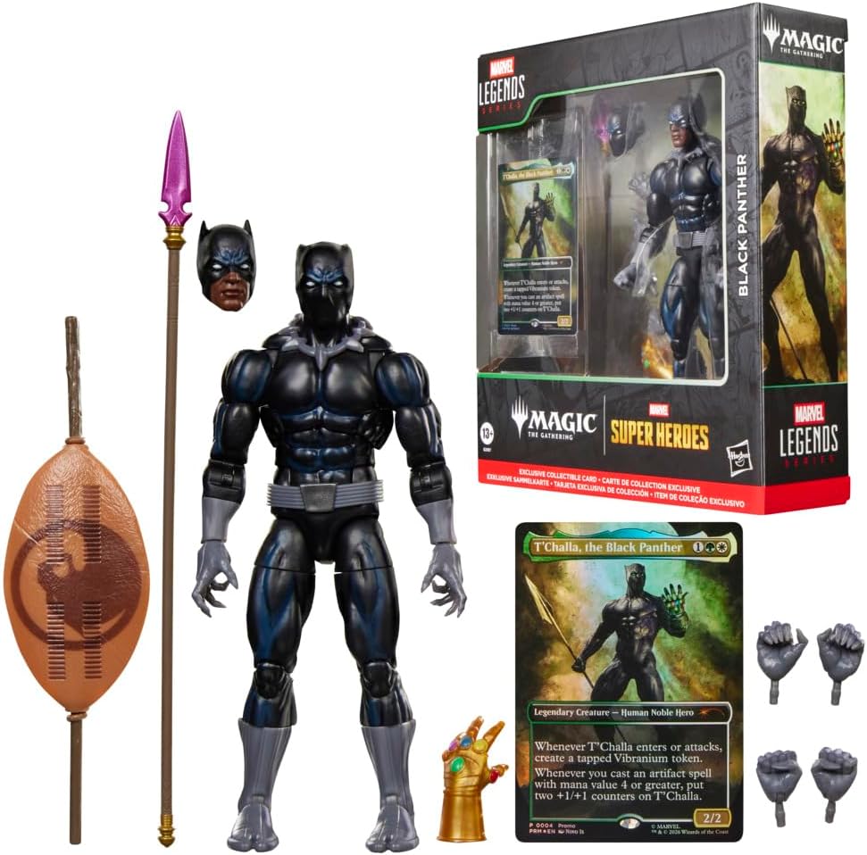 Marvel Legends x Magic the Gathering Black Panther