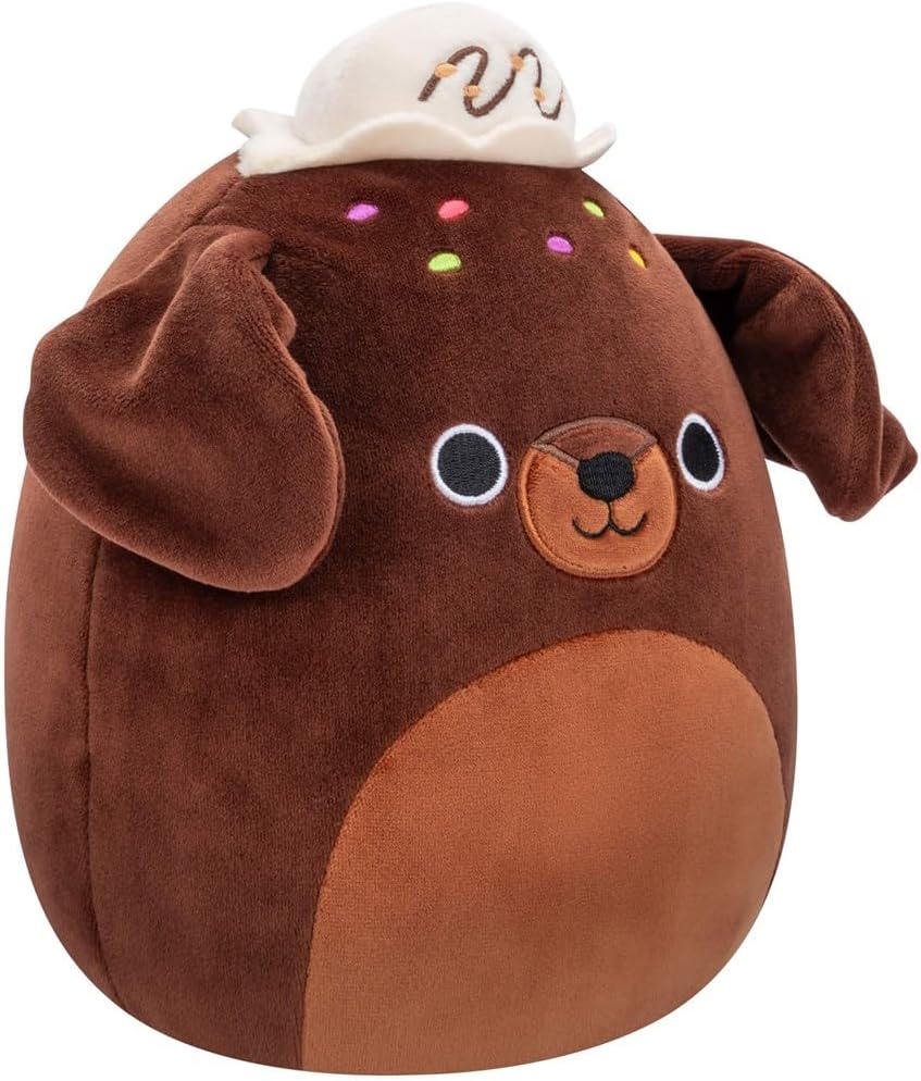 Squishmallows 8" Rico The Brownie Chocolate Lab