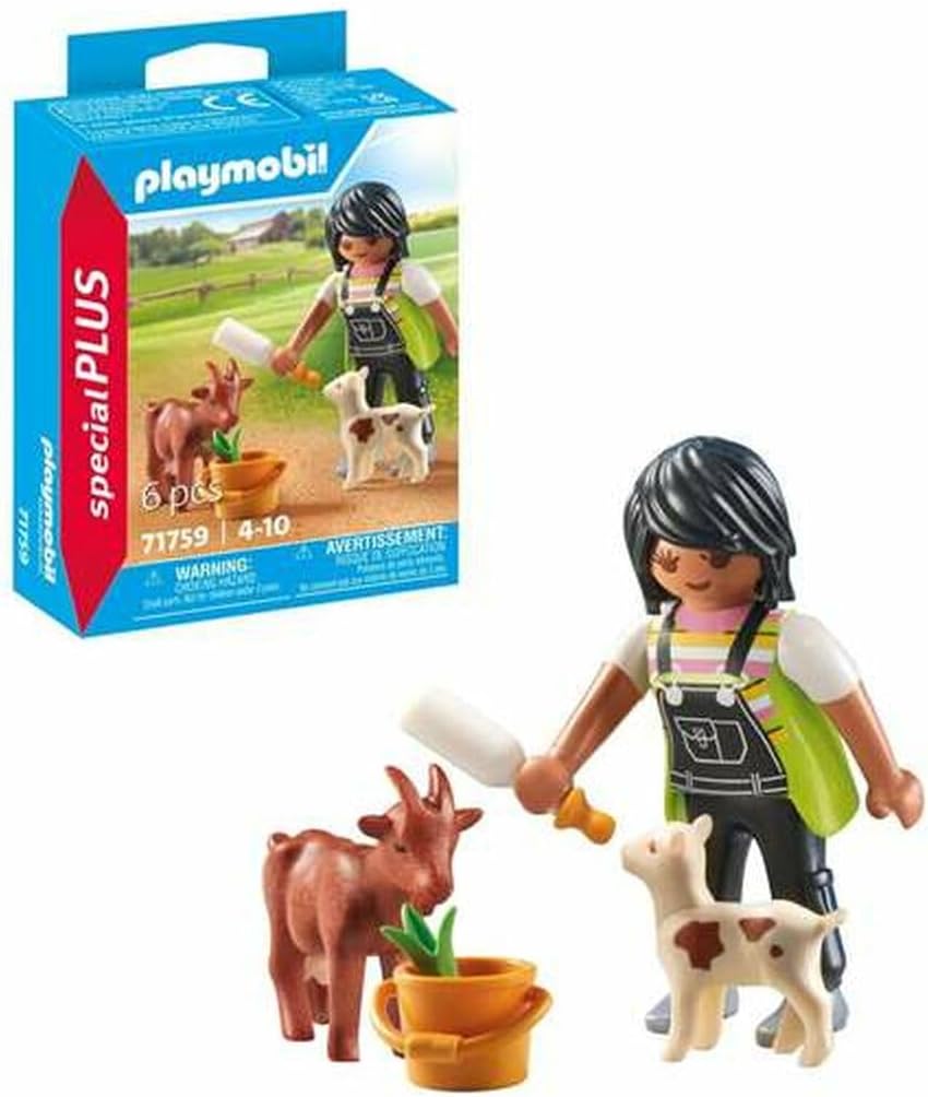 Playmobil Woman with Goats
