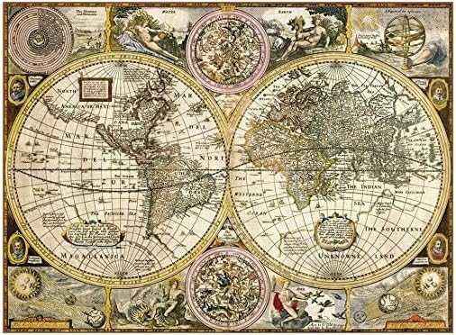Clementoni Old Map 3000 Piece Jigsaw Puzzle
