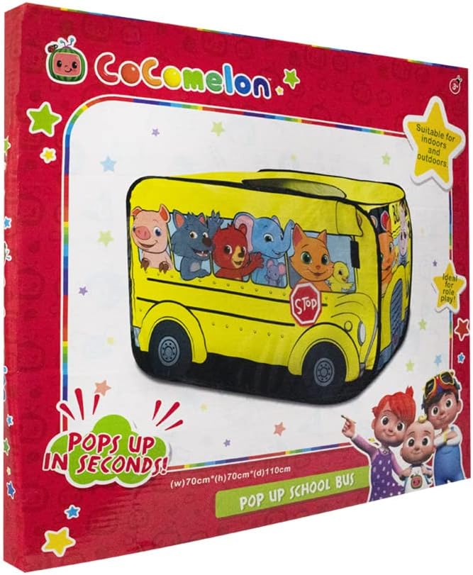 Cocomelon Pop Up School Bus