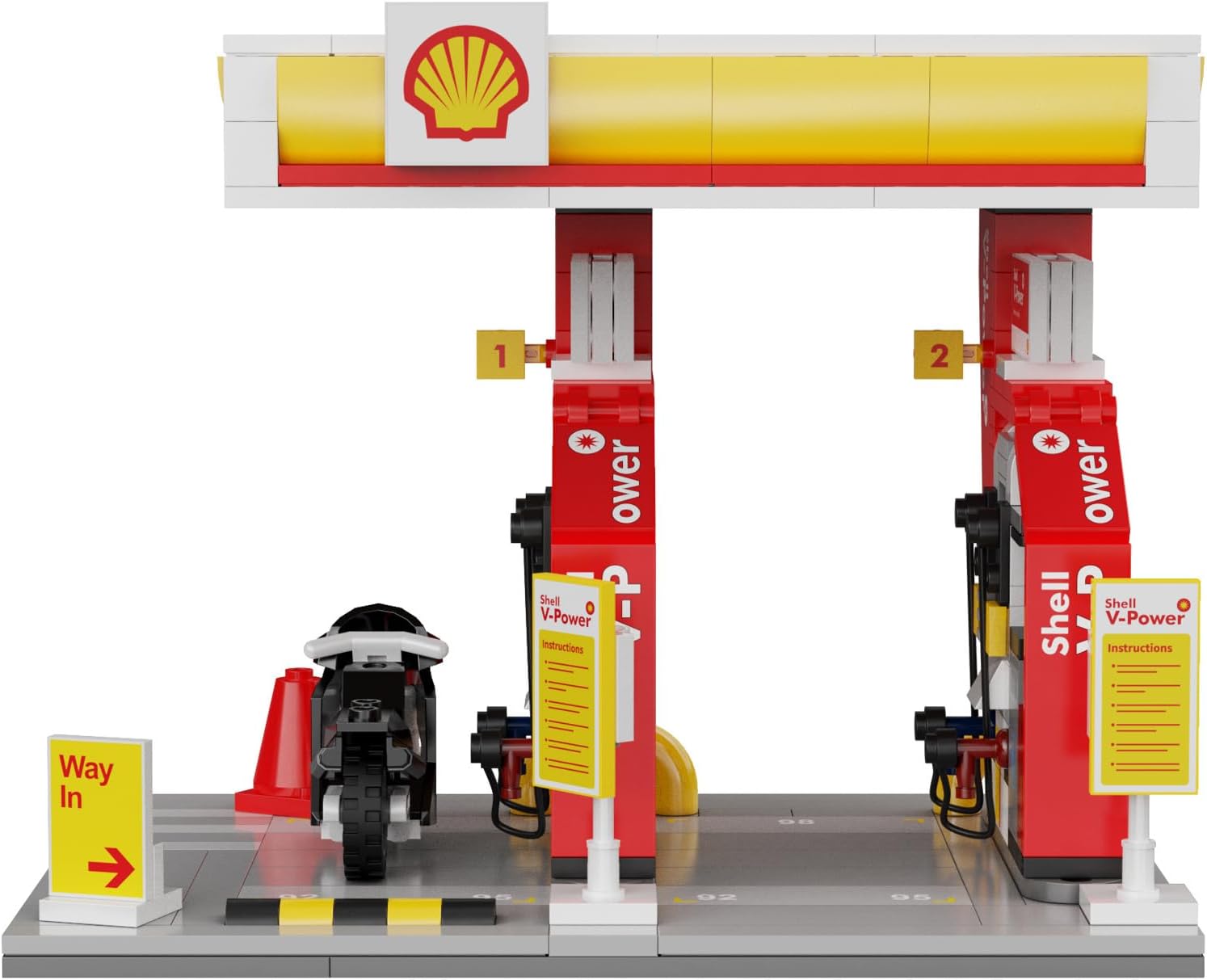 Cada Shell Retaistation 305 Piece Construction Set