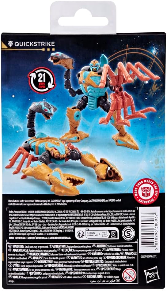 Transformers Age of Primes Quickstrike Deluxe Clas