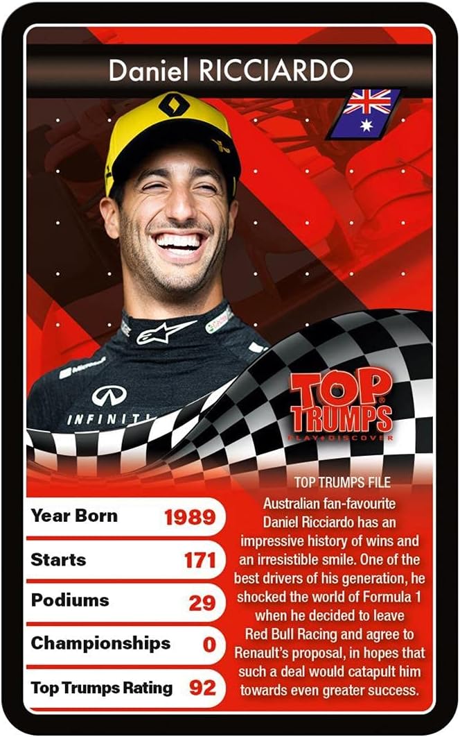 Top Trumps Grand Prix Heroes