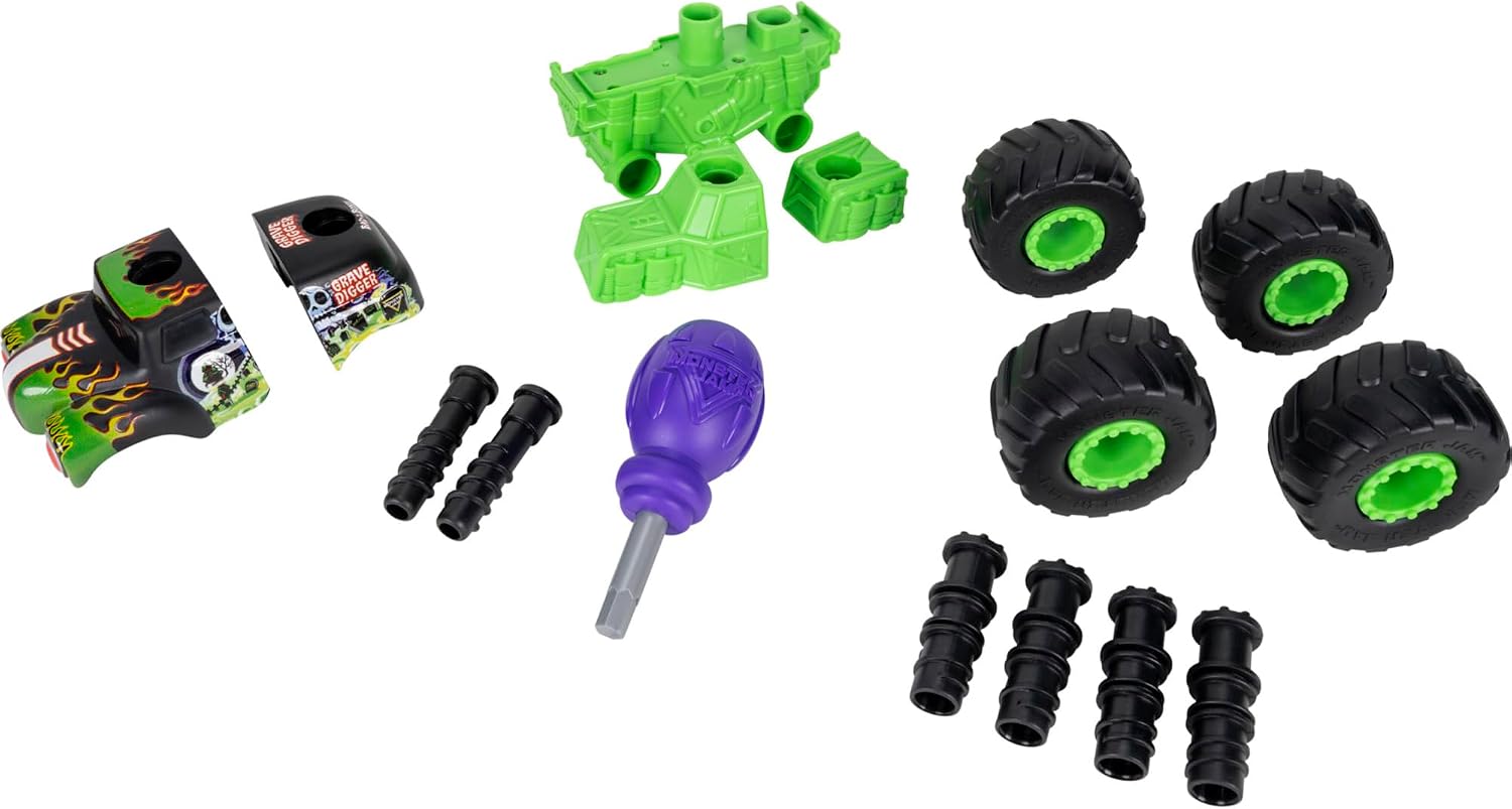 Monster Jam Monstruction 13cm Gravedigger Monster Truck