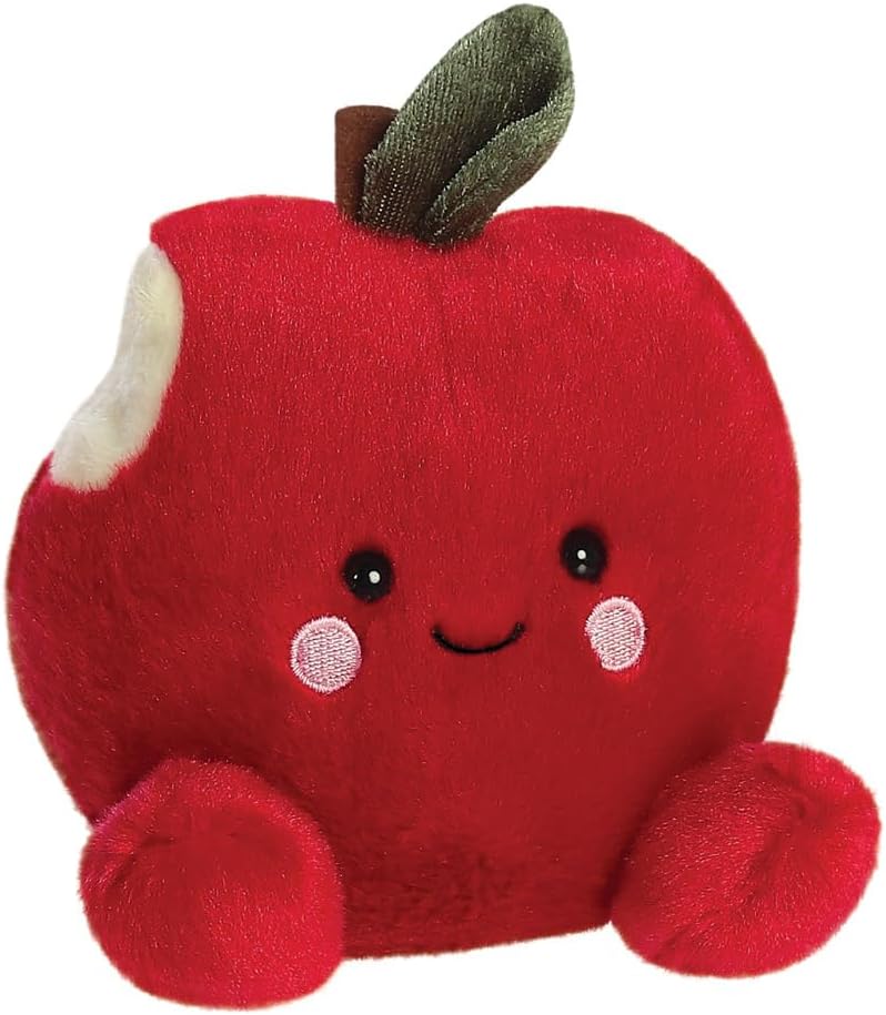 Palm Pals Crisp Red Apple 12cm Soft Toy