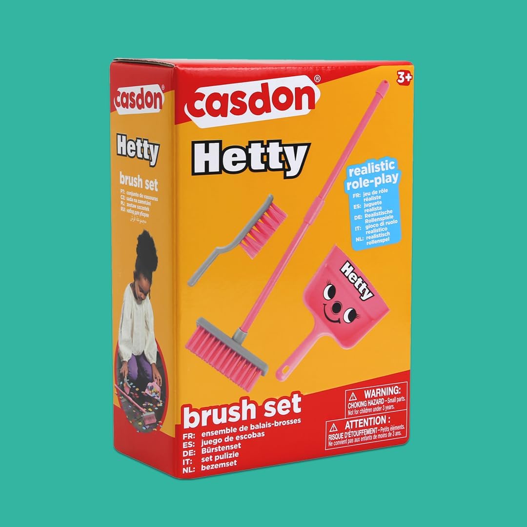 Casdon Hetty Boxed Brush Set