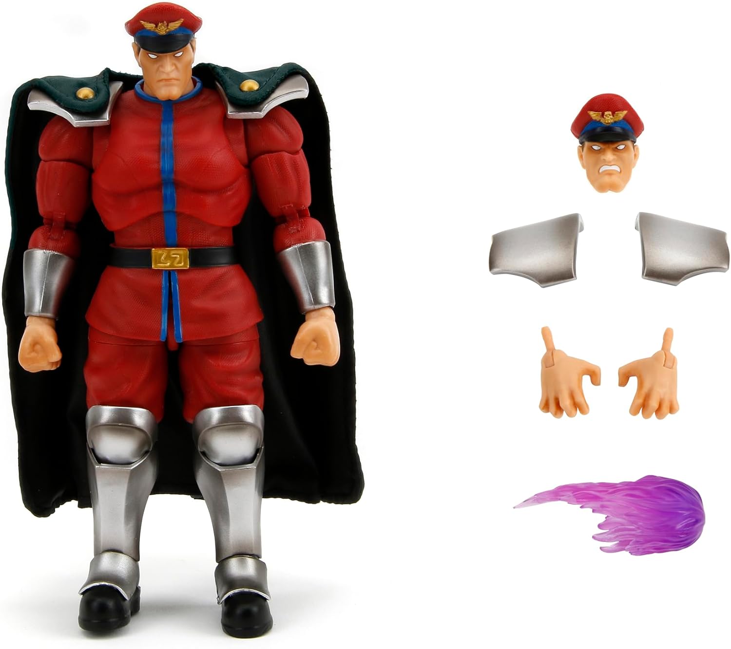 Jada Street Fighter II M. Bison 6" Action Figure