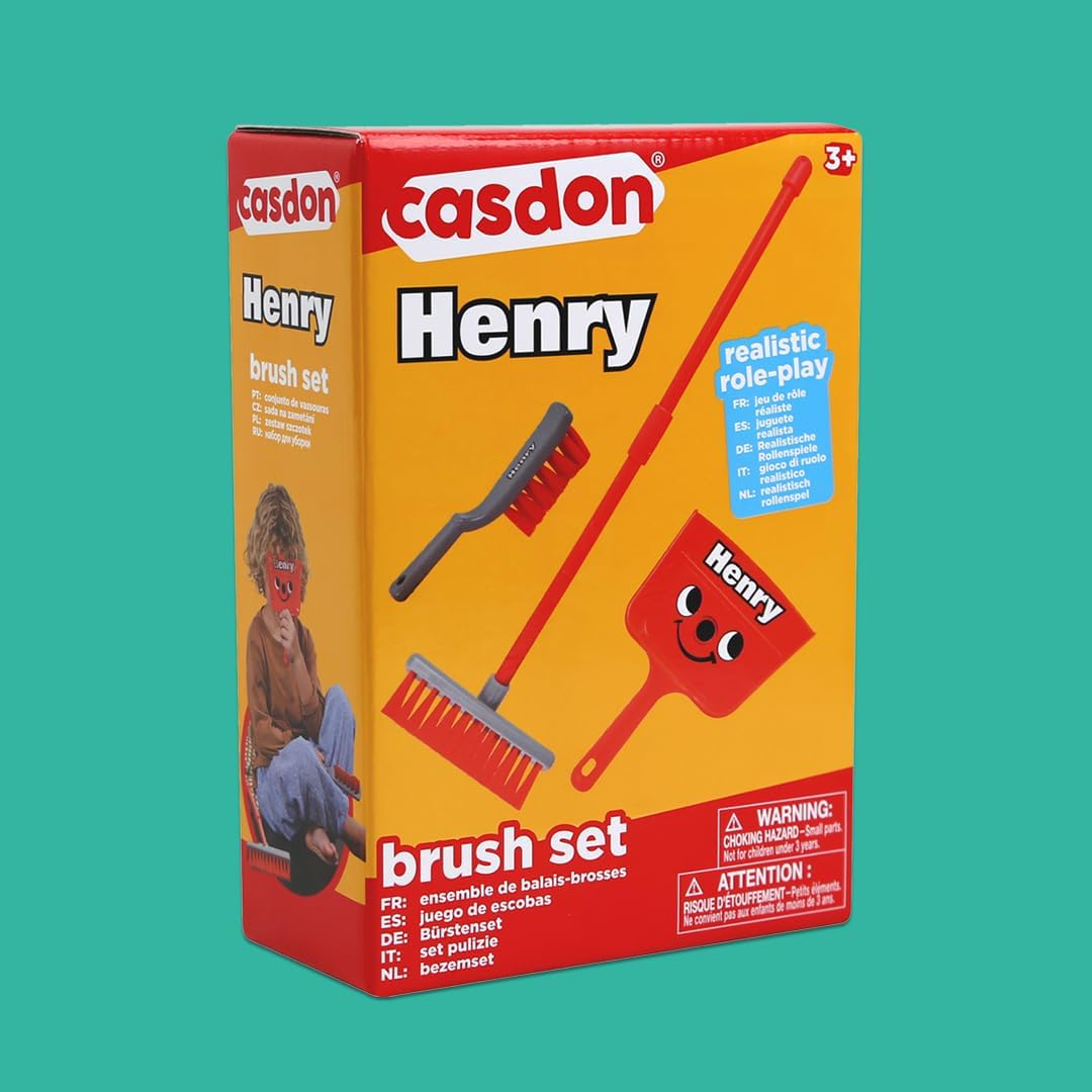 Casdon Henry Boxed Brush Set