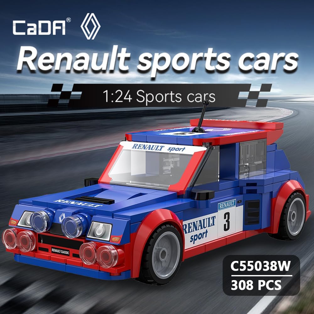 Cada Renault 5 Maxi Turbo 1:24 Scale Construction Set