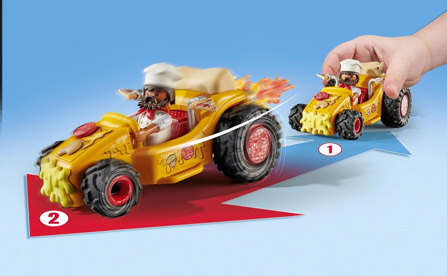 Playmobil Funstars Racing Pizza