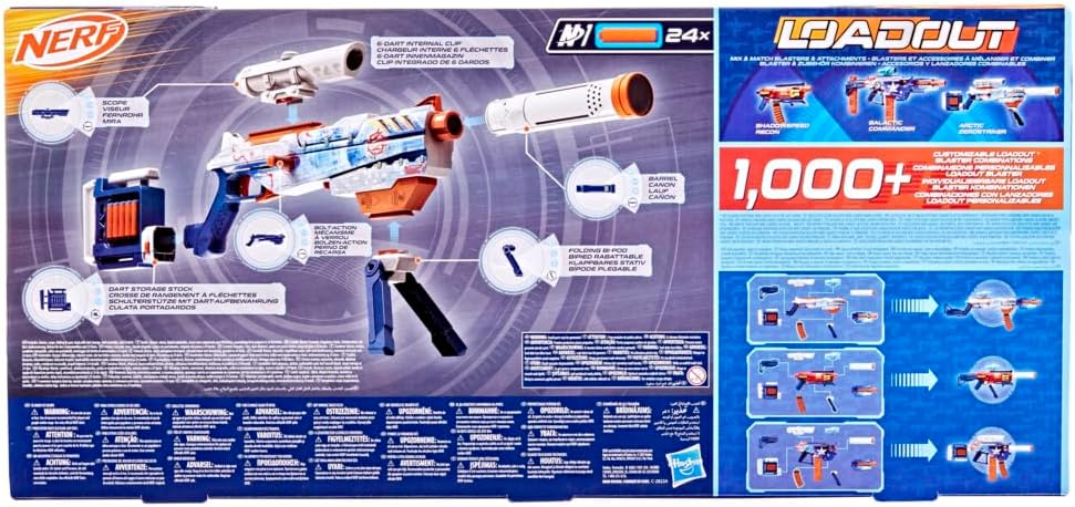 Nerf Loadout Artctic Zerostriker