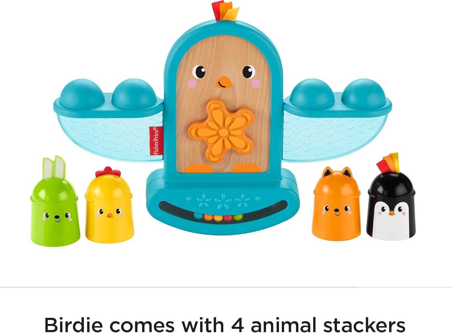 Fisher Price Stack & Rattle Birdie