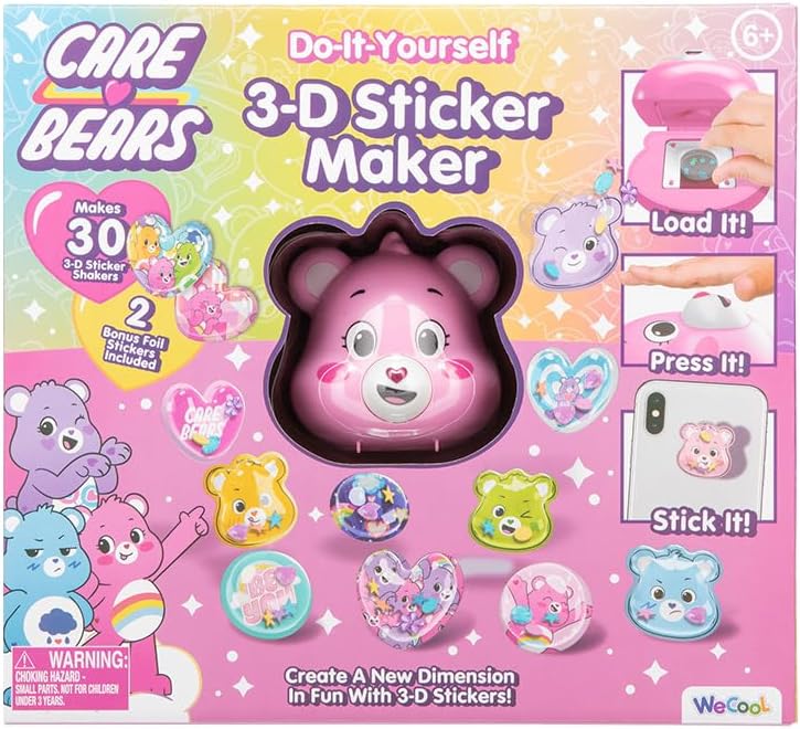 Care Bears Do It Yourself 3D Sticker Maker