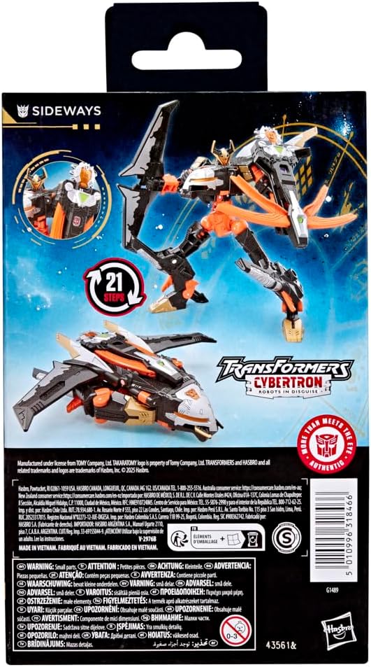 Transformers Age of the Primes Deluxe Cybertron Sideways