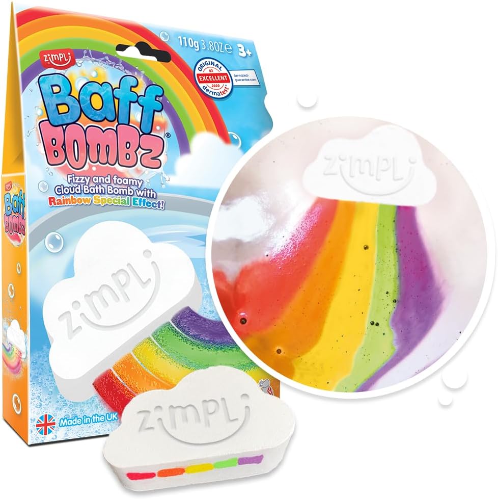 Baff Bombs: Rainbow Cloud Effect