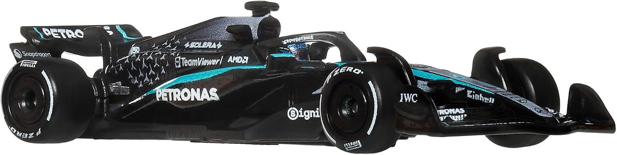 Hot Wheels Premium Mercedes AMG Petronas 2025 Formula 1 Team Twin Pack
