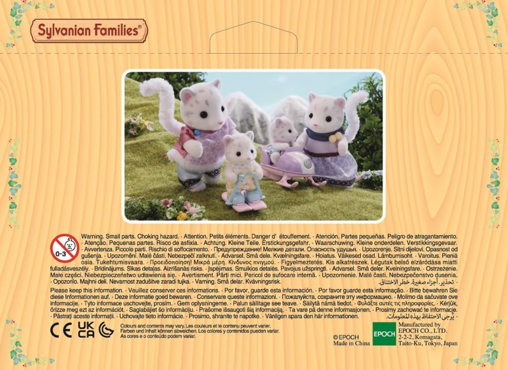 Sylvanian Families Snow Leopard Family