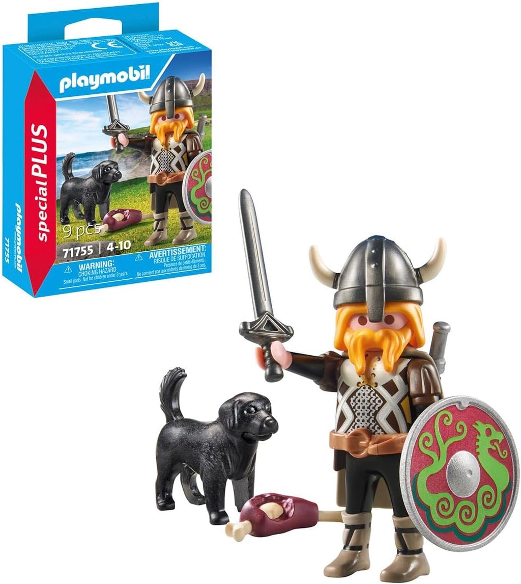 Playmobil Viking with Guard Dog