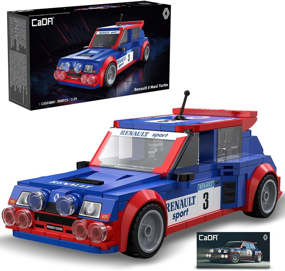 Cada Renault 5 Maxi Turbo 1:24 Scale Construction Set