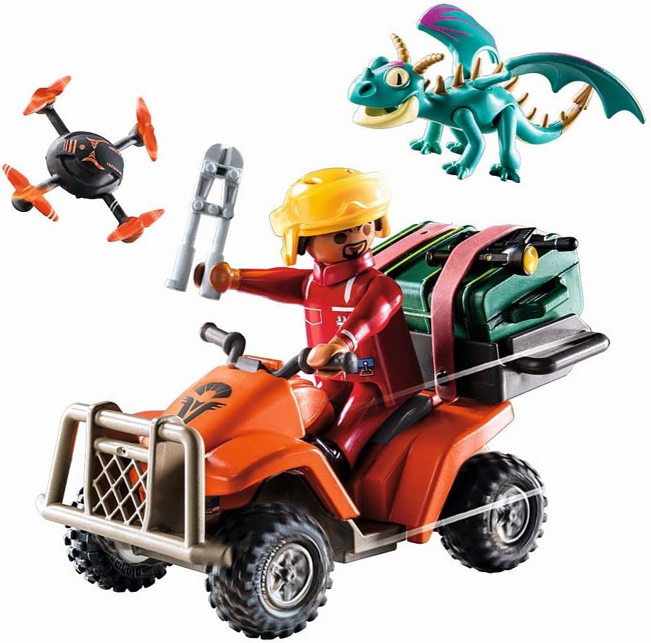 Playmobil Dragons: The Nine Realms - Icaris Quad & Phil Playset