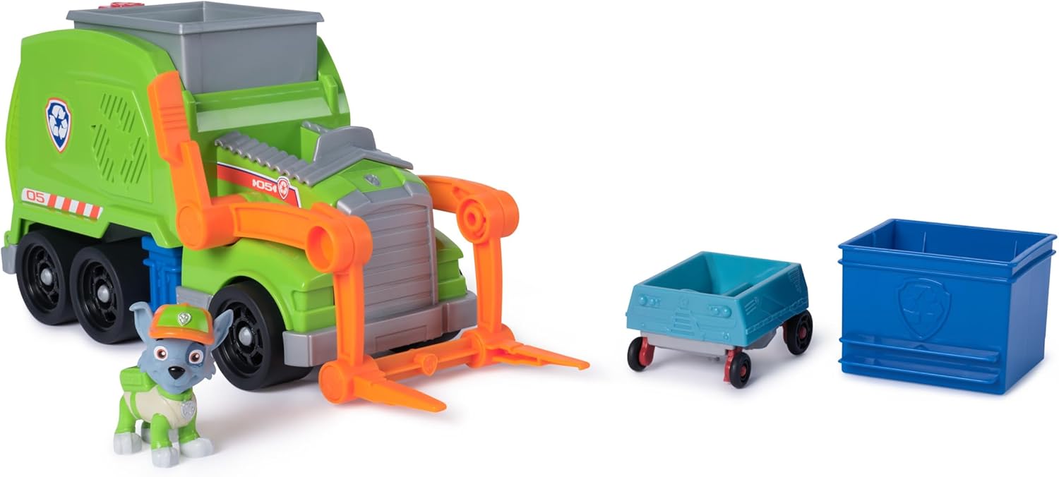 PAW Patrol: Crush N Roll Recycling Truck with Roc