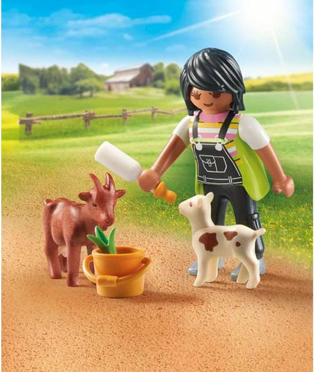 Playmobil Woman with Goats
