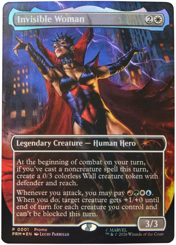 Marvel Legends x Magic the Gathering Malice (Sue Storm)