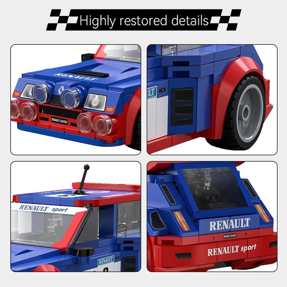 Cada Renault 5 Maxi Turbo 1:24 Scale Construction Set