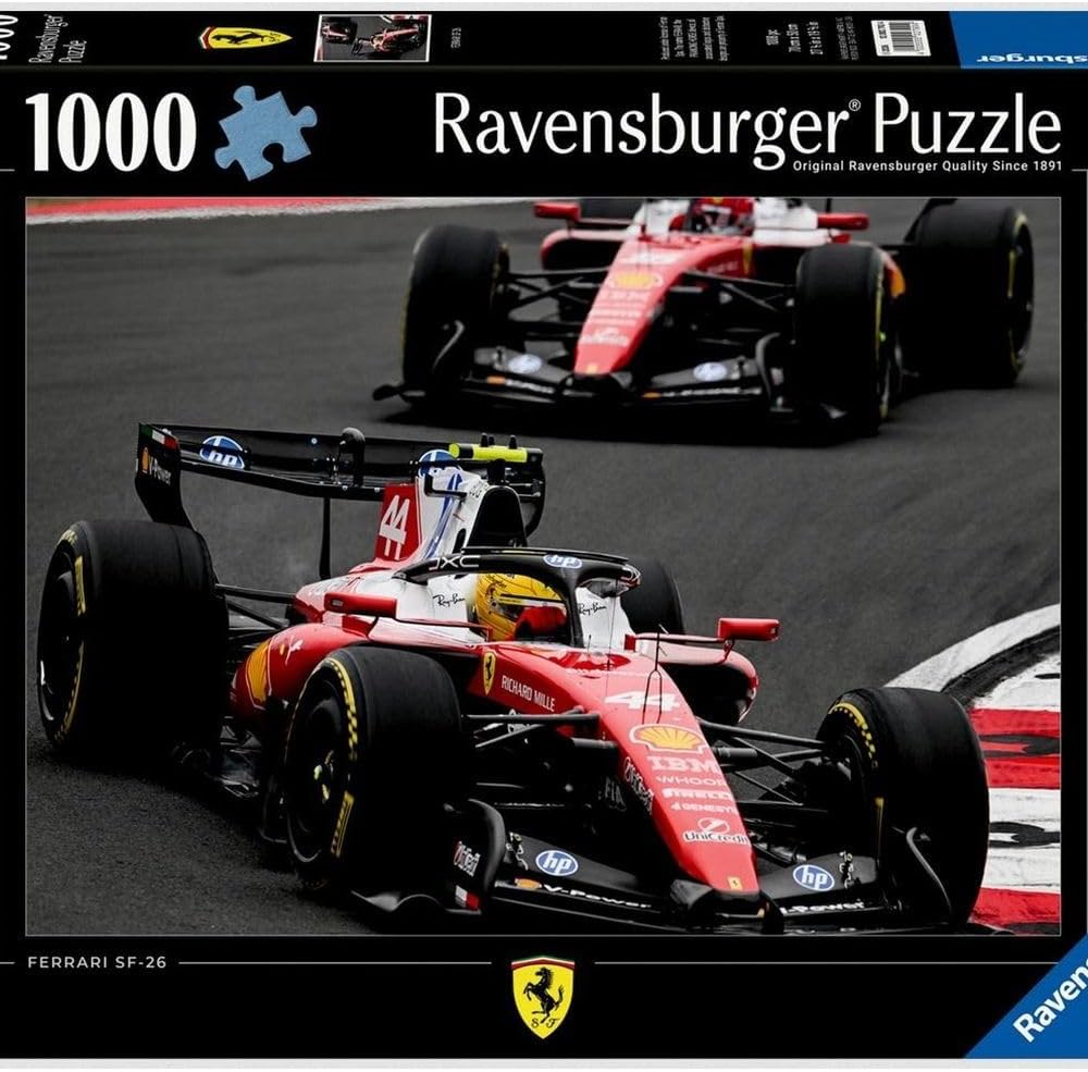 Ravensburger Ferrari Racing 1000 piece Jigsaw Puzzle