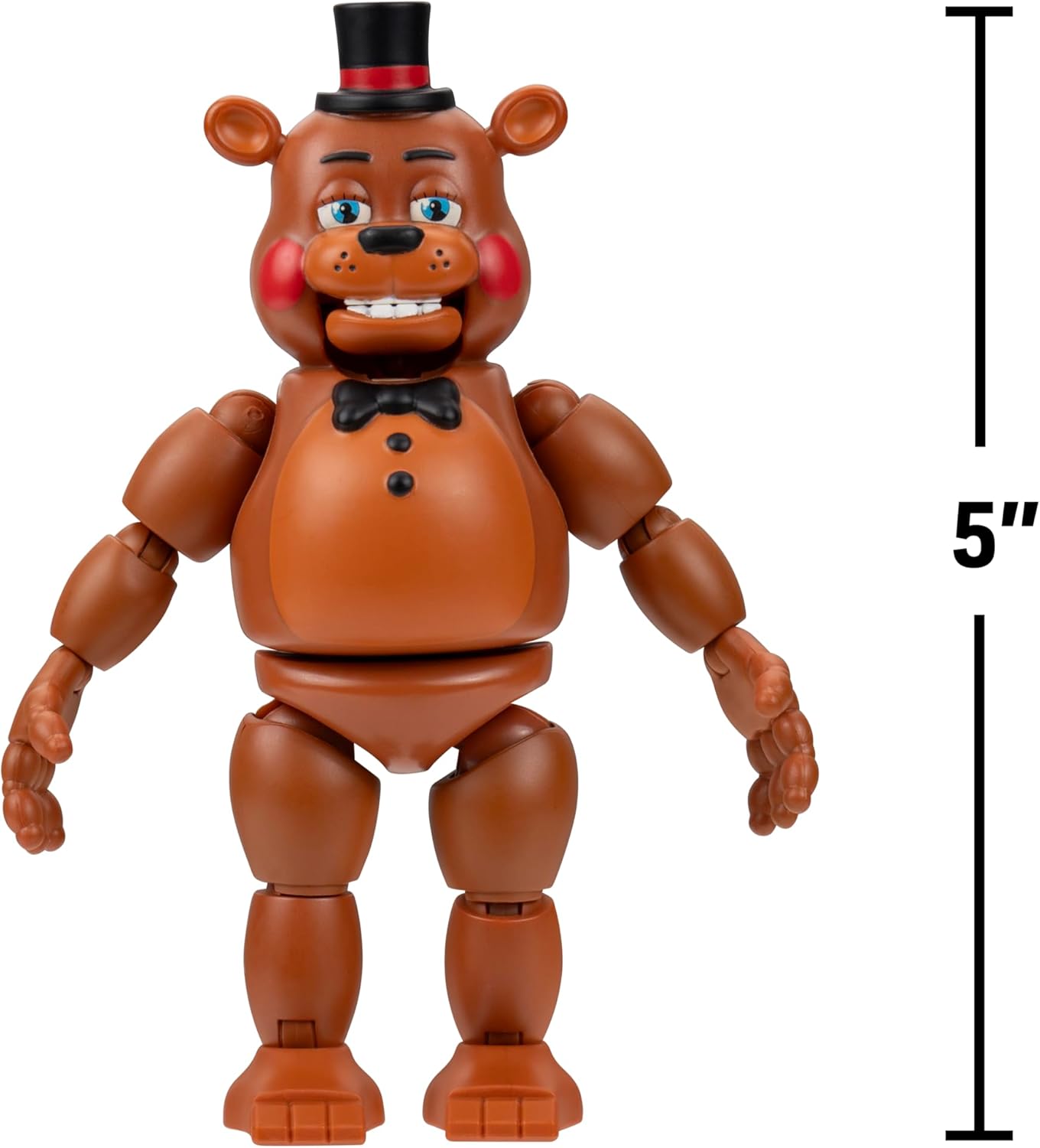 Five Nights at Freddy's Action Figure Freddy with Glow in The Dark Eyes 12.5cm