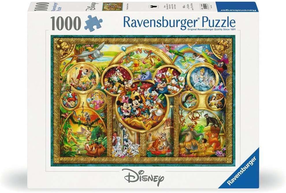 The Best Disney Themes 1000 Piece Jigsaw Puzzle