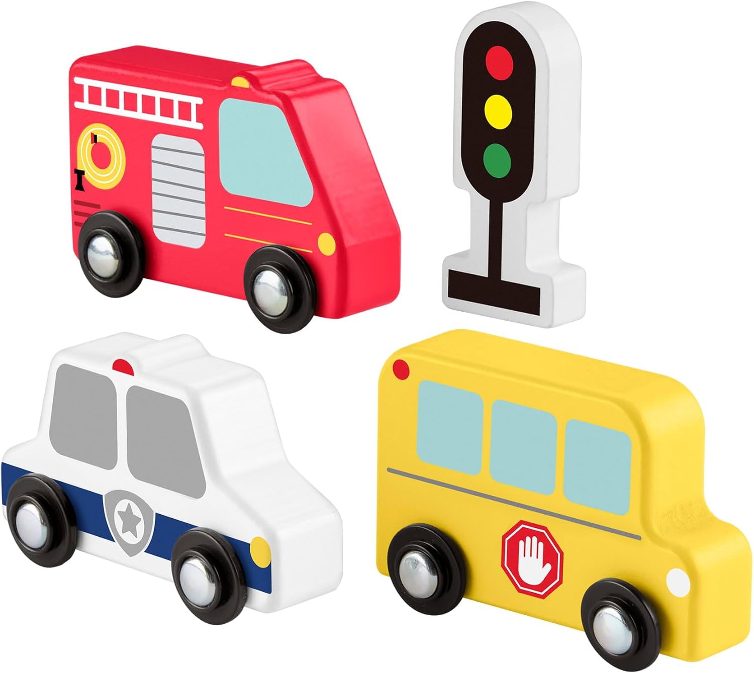 Fisher Price Wooden Vehicle Pack