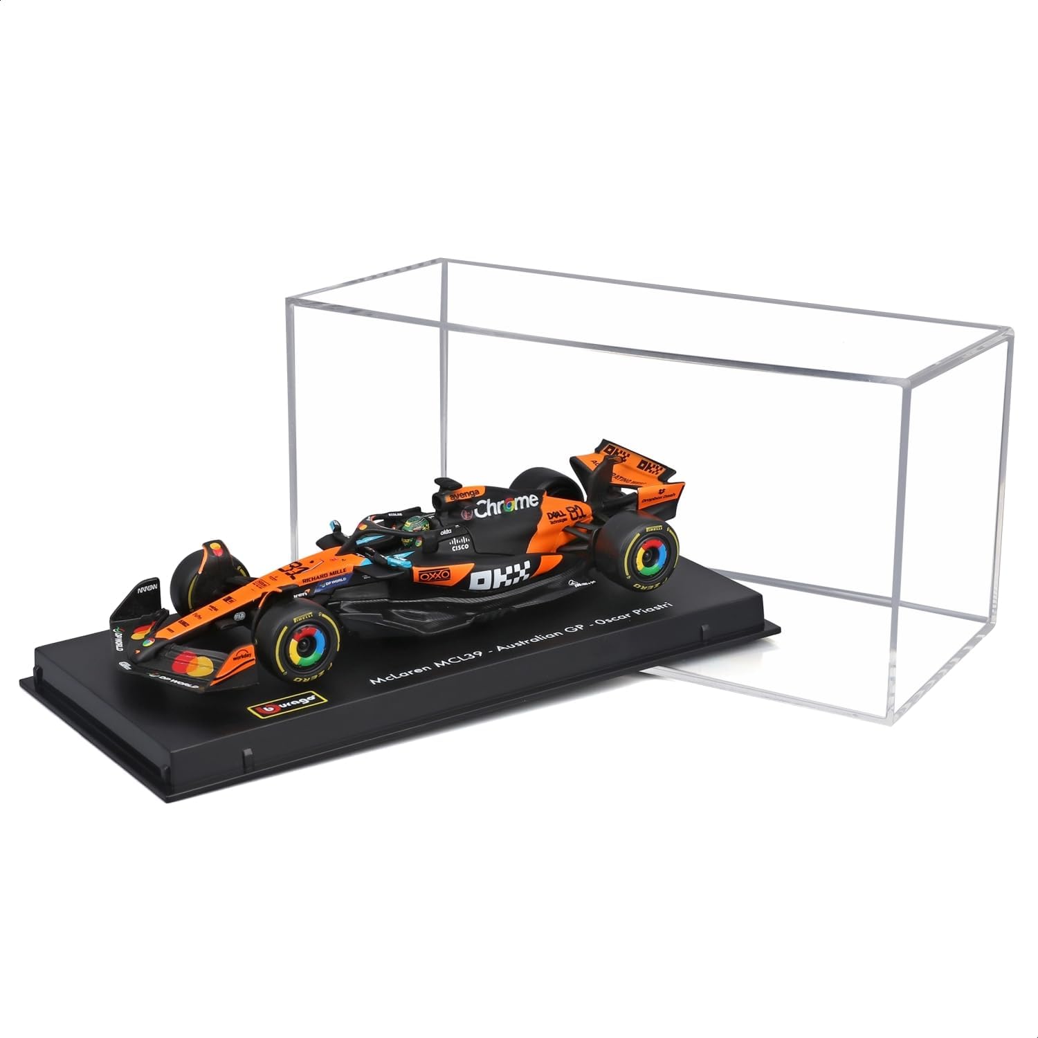 Bburago 1:43 F1 McClaren MCL39 2025 Piastri with Helmet