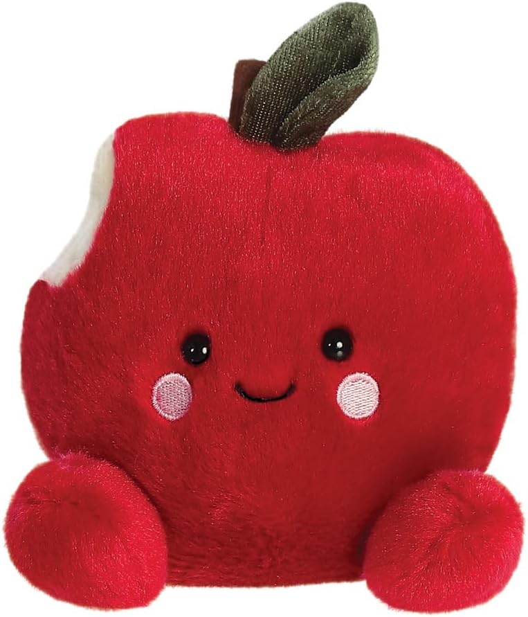 Palm Pals Crisp Red Apple 12cm Soft Toy