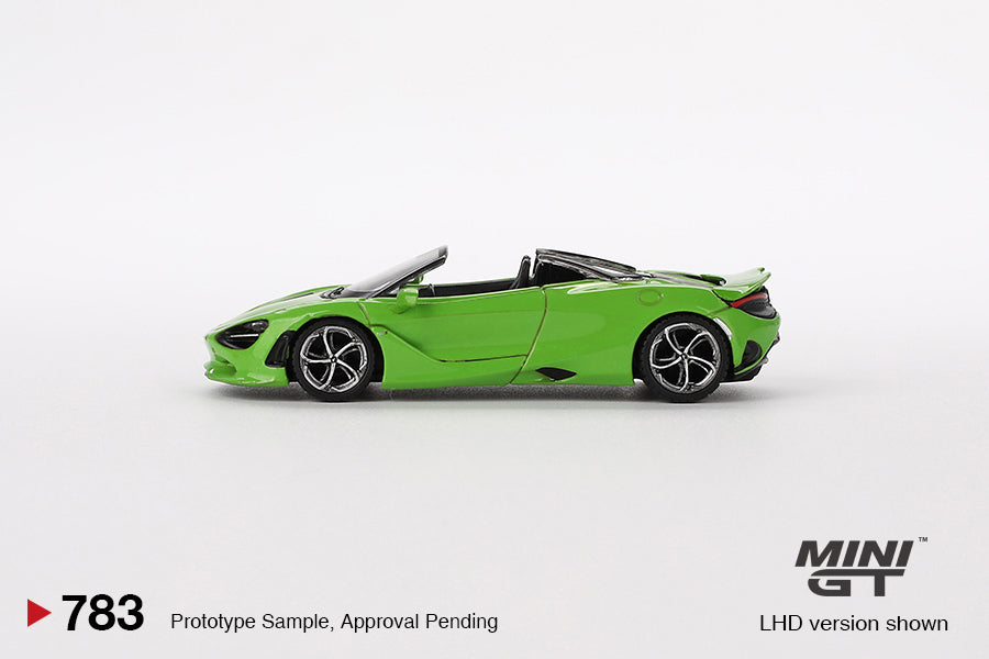 Mini GT McLaren 750S Spider Mantis Green1:64 Die Cast