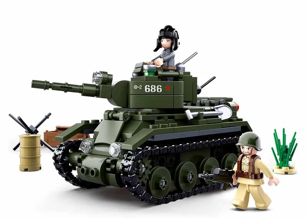 Sluban WWII Cavalry Tank