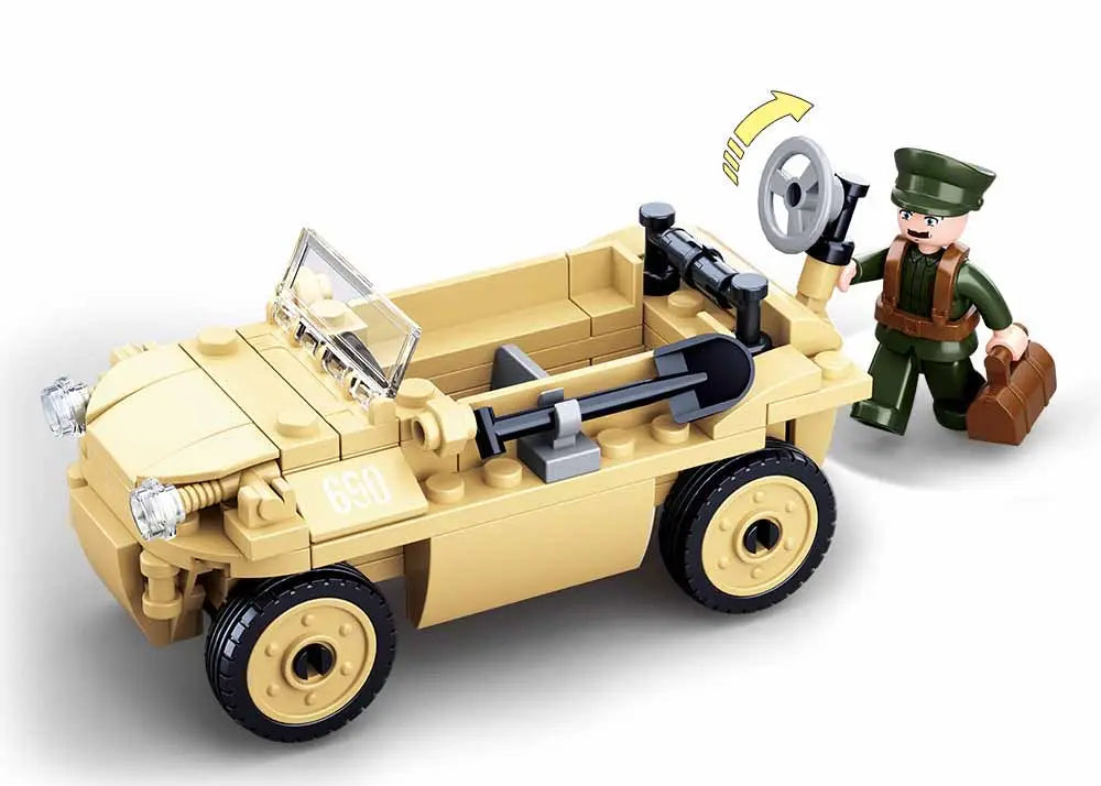 Sluban WWII Amphibious Car