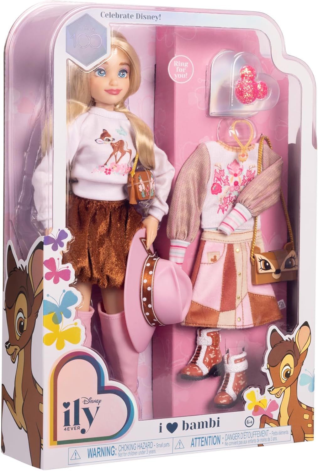 Disney ILY 4Ever I Love Bambi Doll