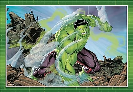 Marvel Avengers 4 in 1 Piece Jigsaw Puzzle
