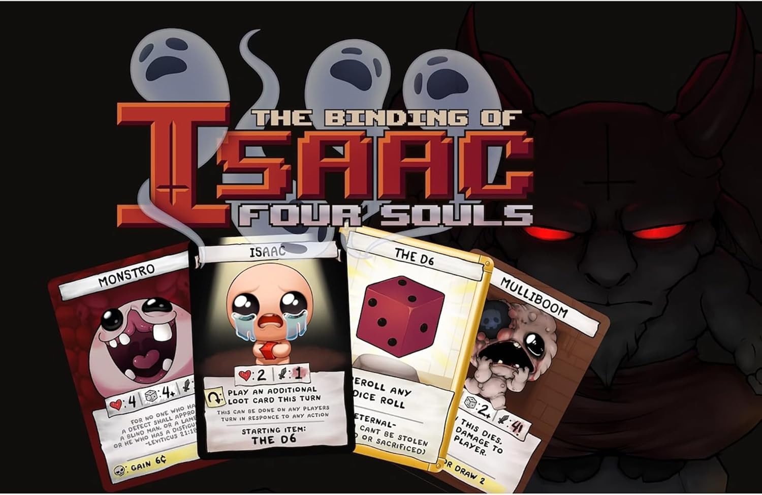 The Binding of Isaac Four Souls | Board Game