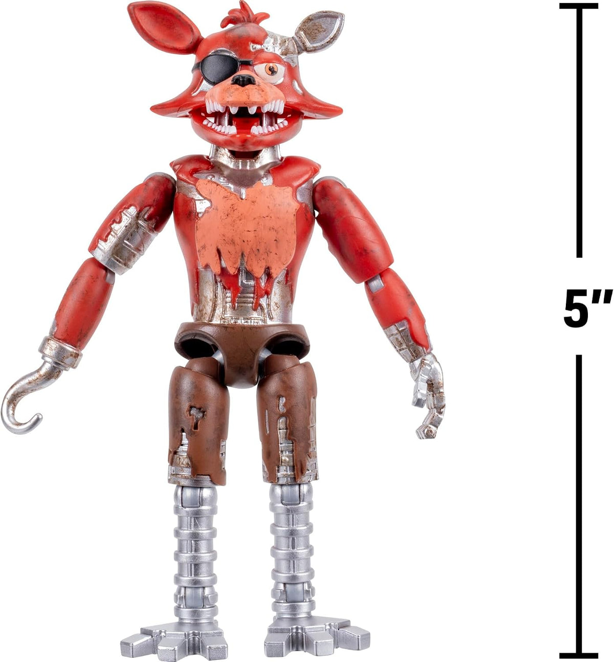 Five Nights at Freddy's Withered Foxy with Glow in The Dark Eyes 12.5cm