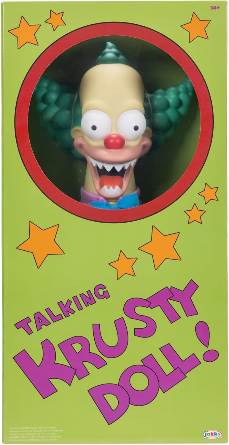 The Simpsons Talking Krusty Plush