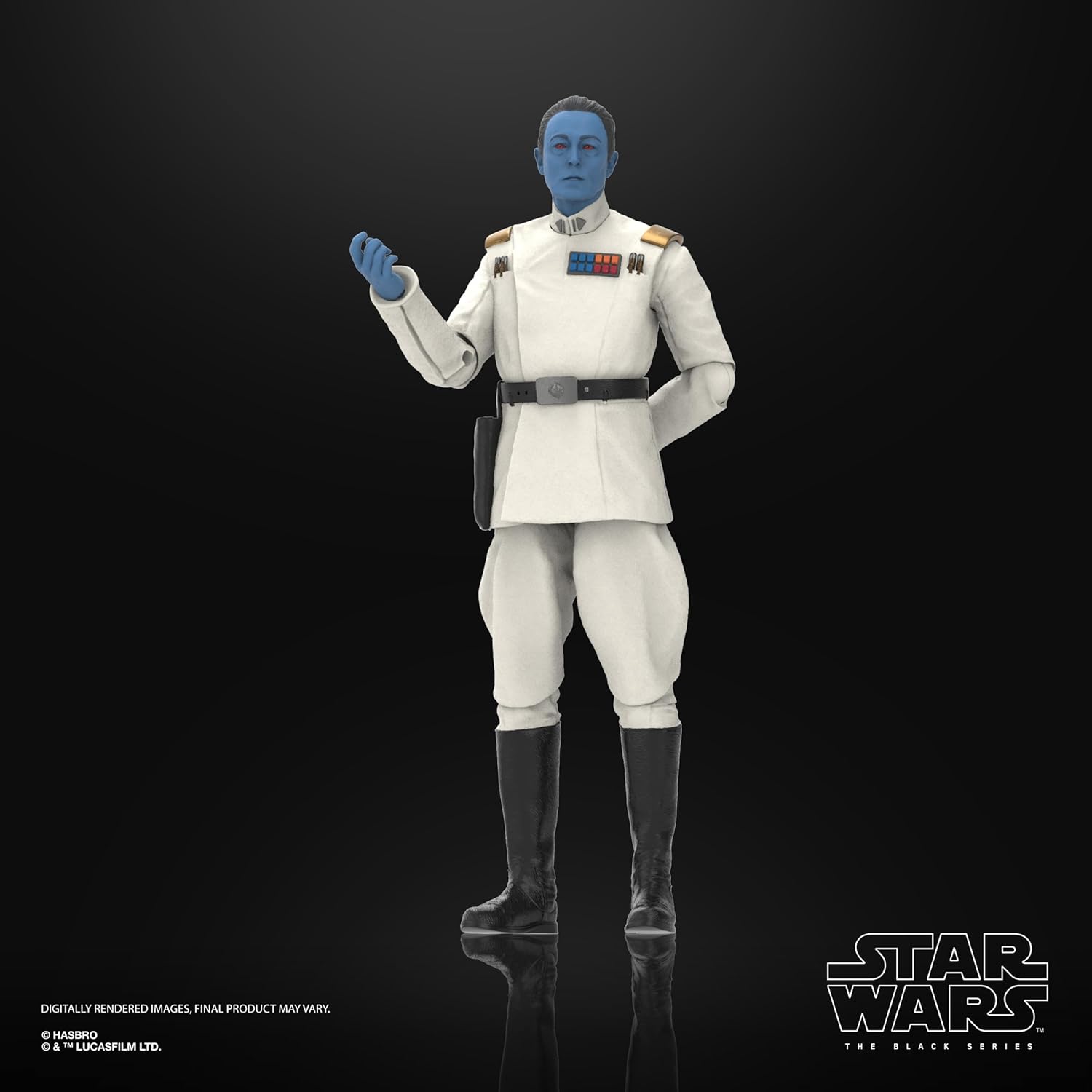 Star Wars The Black Series Grand Admiral Thrawn Action Figure