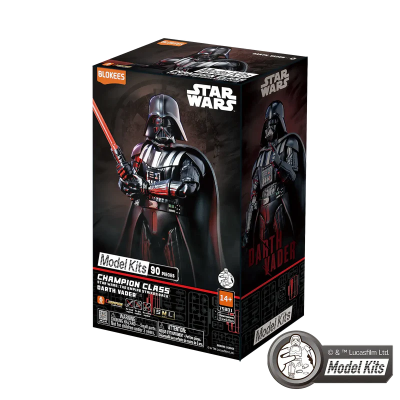 Blokees Star Wars The Empire Strikes Back - Darth Vader Champion Class 90 Piece Figure