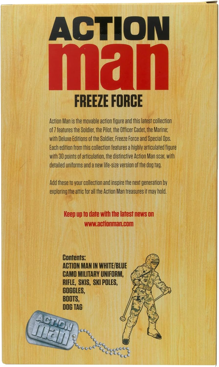 Action Man Freeze Force Figure with Accessories